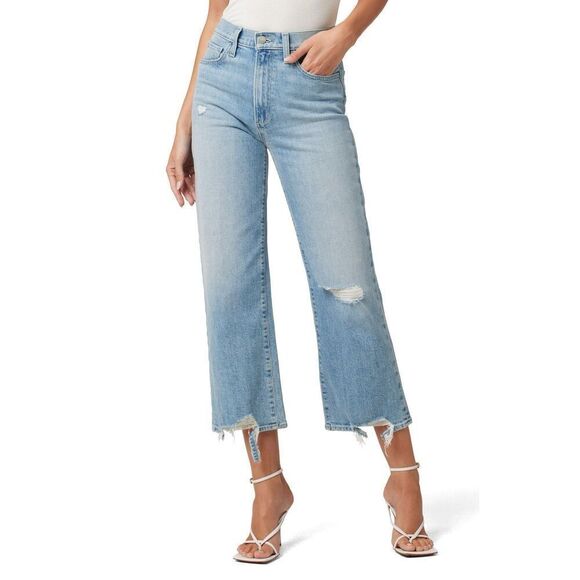 Joe's Jeans the Blake High Rise Cropped Wide Leg Jeans in Capricorn Size 28 - Picture 1 of 3